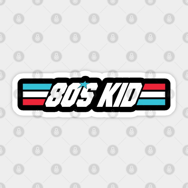 80s kid pride Sticker by old_school_designs